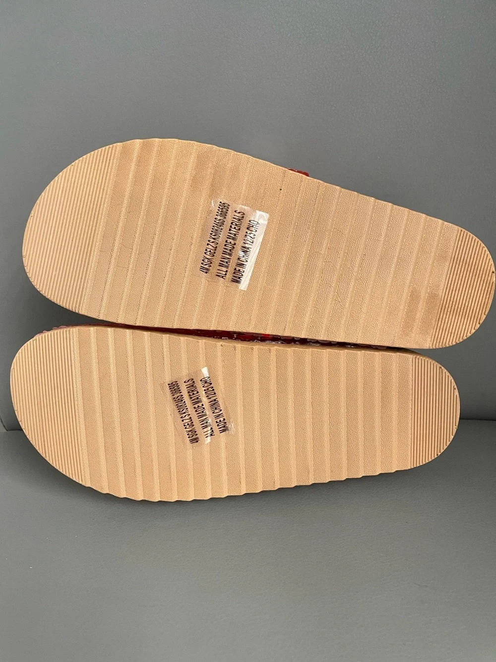 Sugar Pink Jelly Clogs Cork Footbed Slides Sandals Girls Size 5